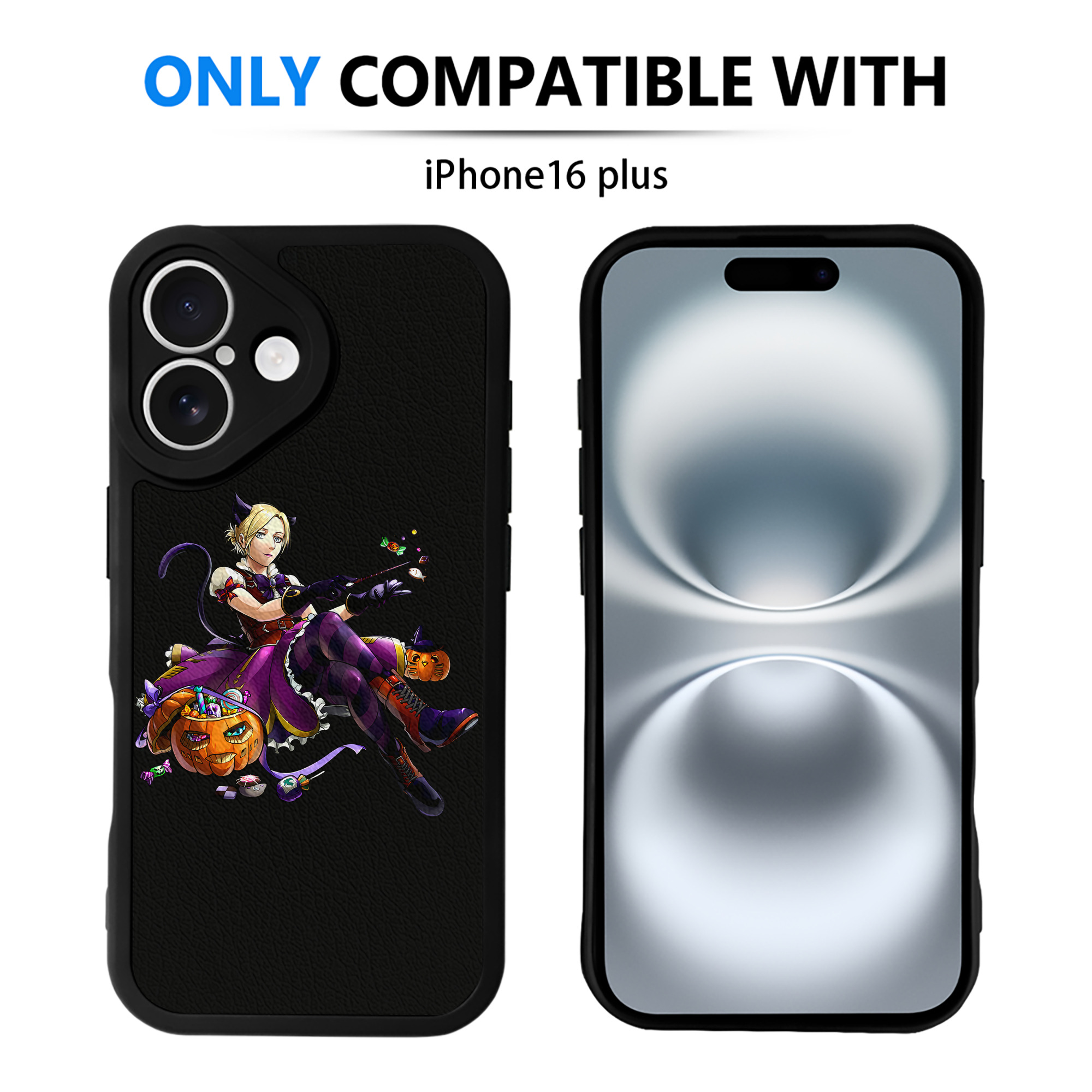 （画像用） 進撃の巨人 アニ・レオンハート Attack on Titan Annie Leonhart 【iPhone 16シリーズ対応】シリコンスマホケース（レザー調） 材質：シリコン